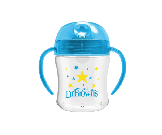 Vaso Entrenador 6 Oz Azul Dr. Browns