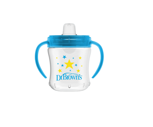 Vaso Entrenador 6 Oz Azul Dr. Browns