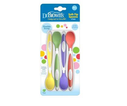 Pack 6 Cucharas Suaves Multicolor Dr. Browns