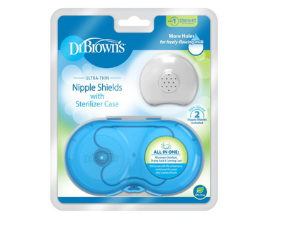 Pezoneras Con Estuche Talla 1 Dr. Browns