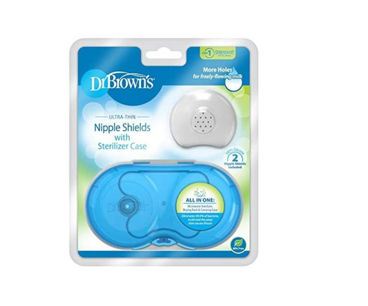 Pezoneras Con Estuche Talla 2 Dr. Browns