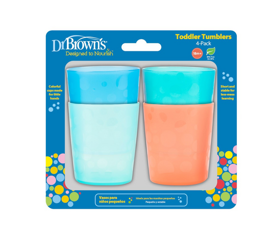 Pack  4 Vasos Niños  Dr. Browns