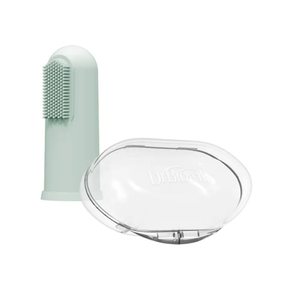 Cepillo De Dientes De Silicona Con Estuche | Verde - Dr. Browns