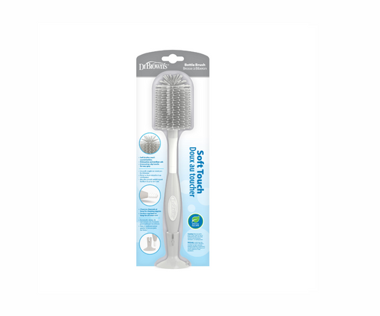 Cepillo Para Lavar Biberones Soft Touch Gris  Dr. Browns