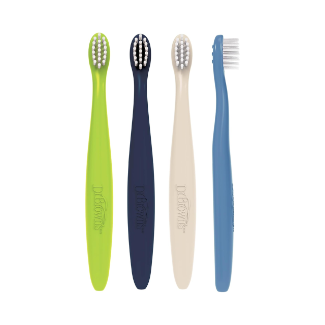 Cepillos De Dientes Para Bebés Pack X4 | Niño - Dr. Browns