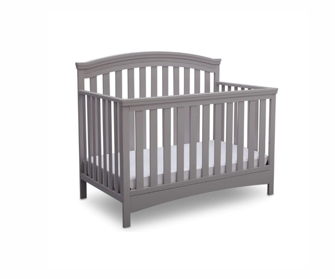 Cuna  Emerson 4 en 1 | Gris Delta Children