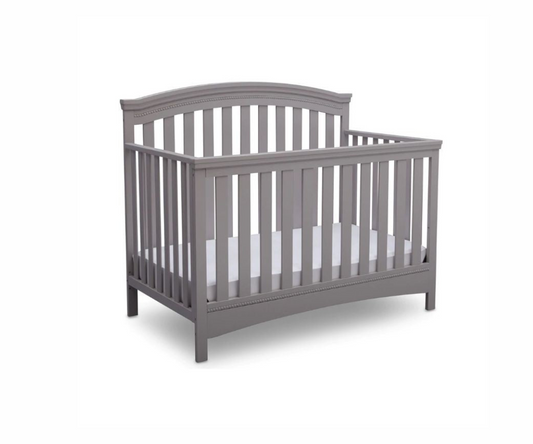 Cuna  Emerson 4 en 1 | Gris Delta Children