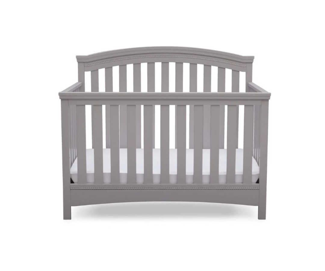 Cuna  Emerson 4 en 1 | Gris Delta Children