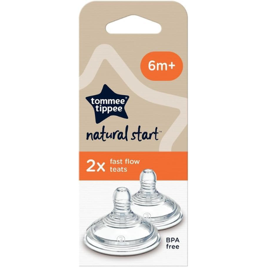 Tetina Natural Start Flujo Rapido X 2