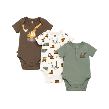 Conjunto 3 Enterizos | Mc Truck - B4baby