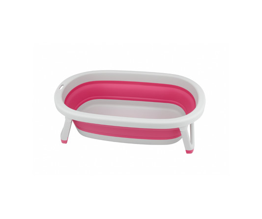 Bañera Plegable Mega | Blanca/Rosada Karibu