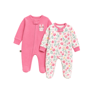Conjunto 2 Pijamas | Flores - B4baby