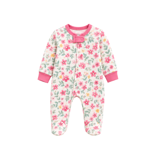Conjunto 2 Pijamas | Flores - B4baby