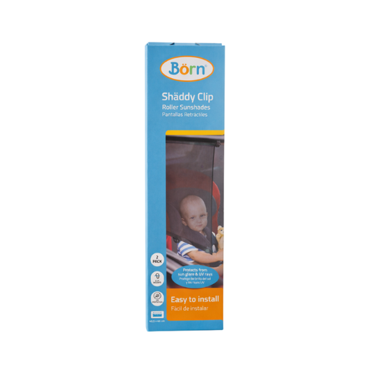 Cortina Protector De Sol Para Carro - Ventana X2 - Born