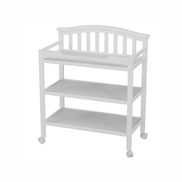 Cambiador de Madera - 03 Niveles - Blanco