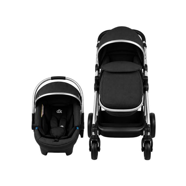 Coche DLX Munich Trav. System 0-20 Kg |  Black - Born