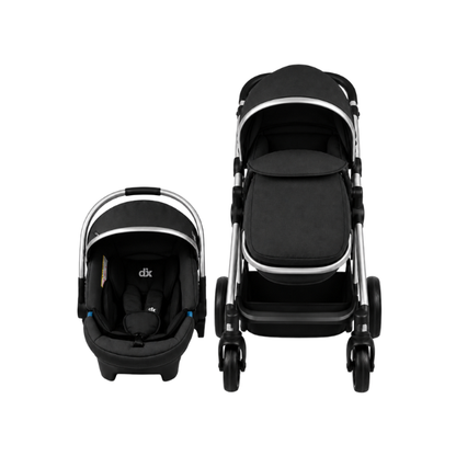 Coche DLX Munich Trav. System 0-20 Kg |  Black - Born