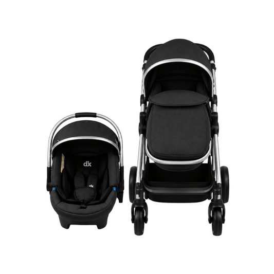 Coche DLX Munich Trav. System 0-20 Kg |  Black - Born