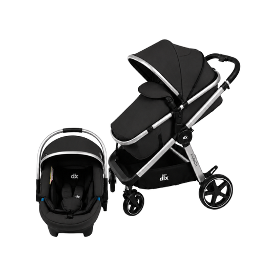 Coche DLX Munich Trav. System 0-20 Kg |  Black - Born