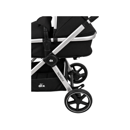 Coche DLX Munich Trav. System 0-20 Kg |  Black - Born