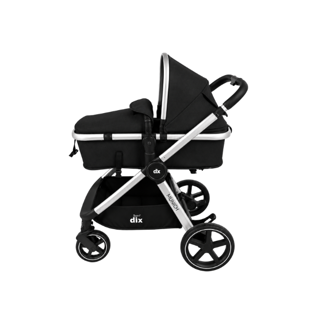 Coche DLX Munich Trav. System 0-20 Kg |  Black - Born