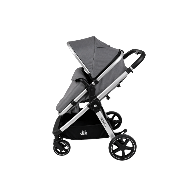Coche DLX Munich Trav. System 0-20 Kg |  Grey - Born