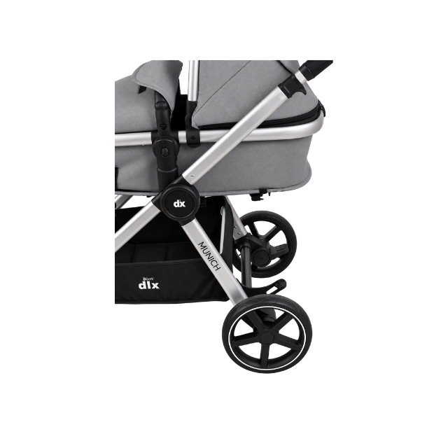 Coche DLX Munich Trav. System 0-20 Kg |  Grey - Born