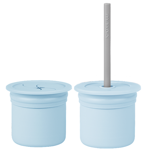 VASITO CON SORBETE + RECIPIENTE PARA SNACKS CON TA