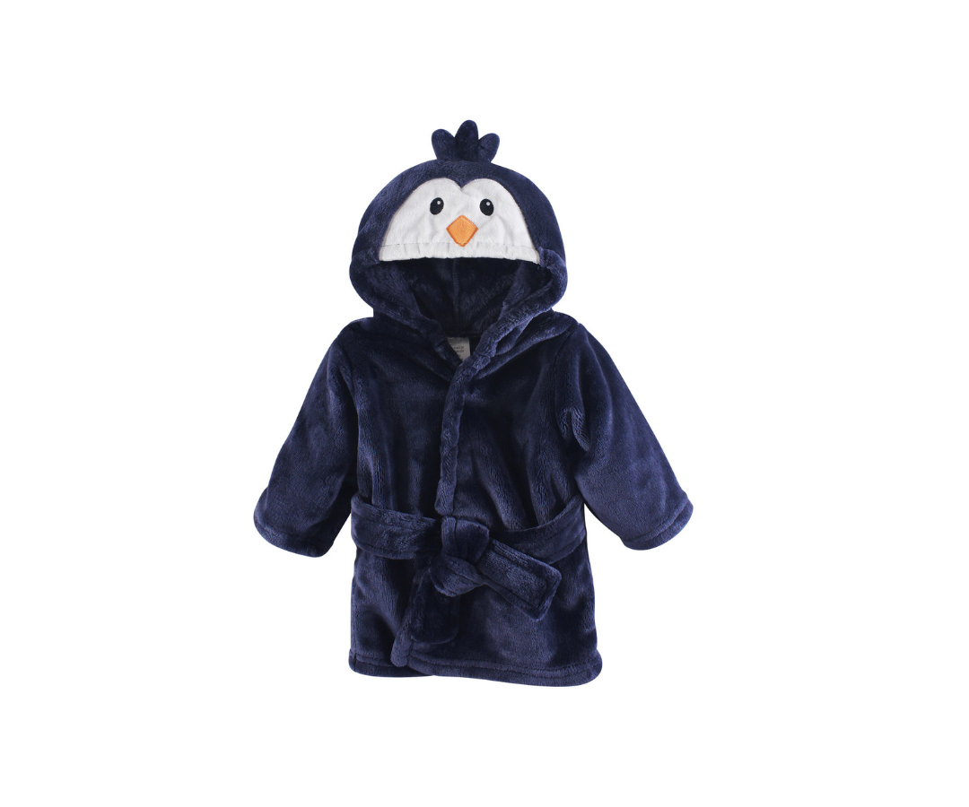 Bata De Baño Luvable Friend Pingüino Hudson Baby