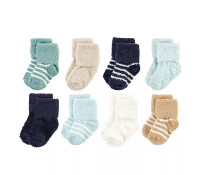 Medias Pack X8-Tonos Navy Hudson Baby