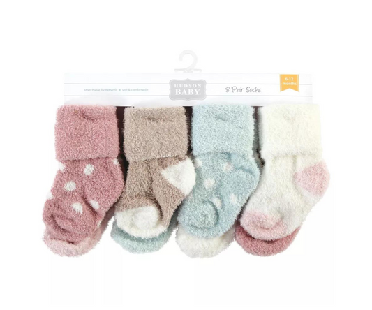 Medias  Pack X8-Tonos Nauve  Hudson Baby
