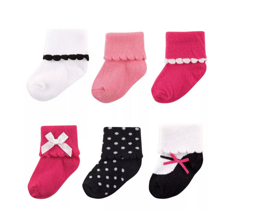 Medias Bajas De Vestir  Pack X6 Scol  Luvable Friends