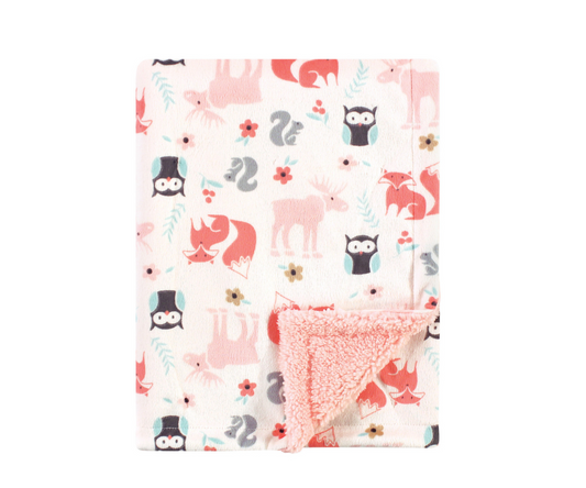 Cobija Sherpa | Friends Girl Forest Hudson Baby