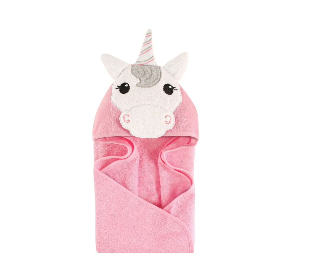 Toalla Con Capucha Unicornio Hudson Baby