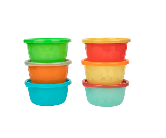 Tazones   X6   Para Almacenar Comida 8 Oz The First Years