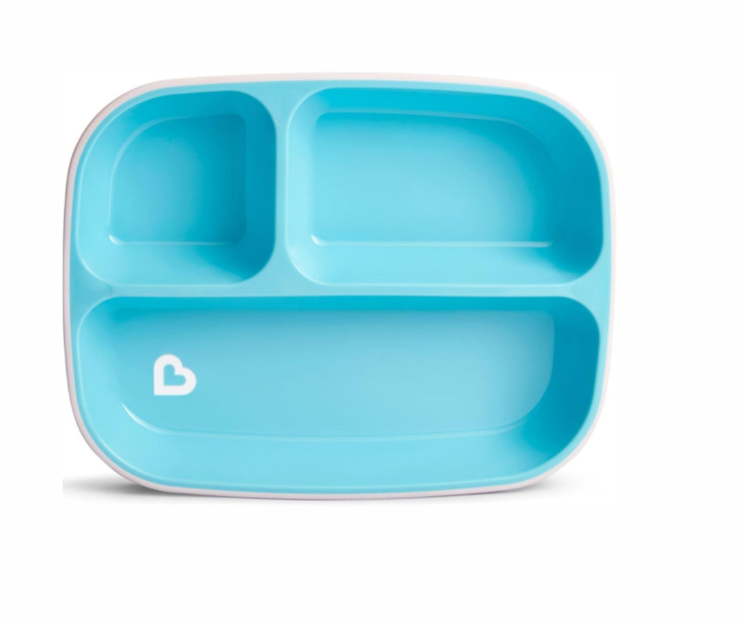 Set Platos Con Divisiones Rectangular Splash Munchkin