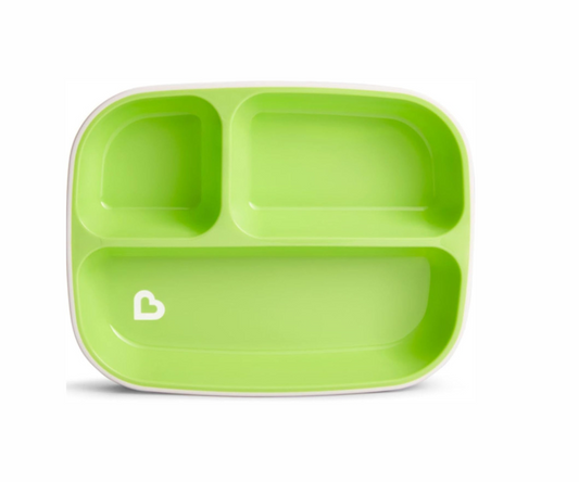 Set Platos Con Divisiones Rectangular Splash Munchkin
