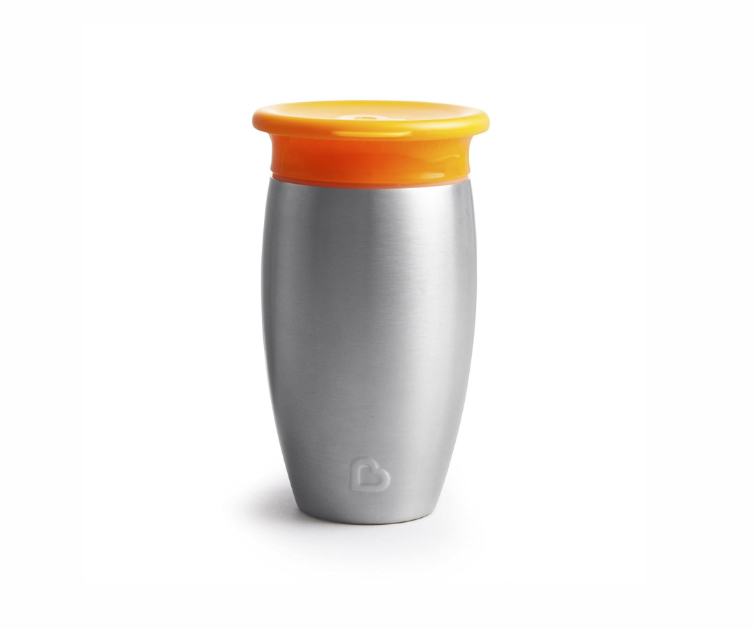 Vaso 360° Acero Inoxidable Miracle Munchkin