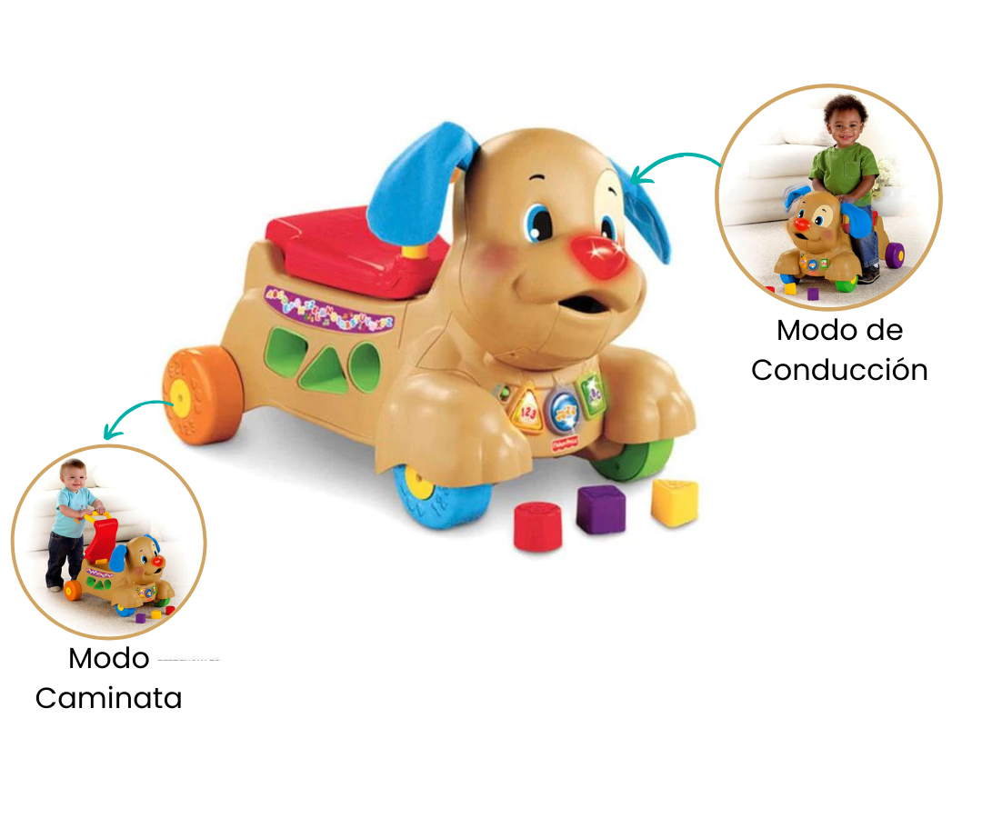 Caminador Bebe Fisher Price Perrito Camina Conmigo Cuotas JUGUETE