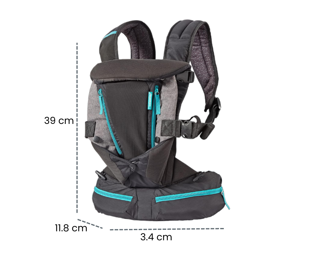 Canguro Multipocket Black 8-40 LBS Infantino