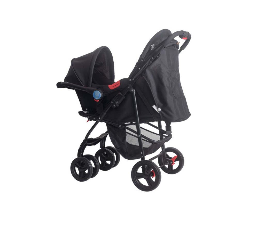 Coche 4 En 1 Negro | Negro Peke