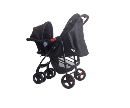 Coche 4 En 1 Negro | Negro Peke