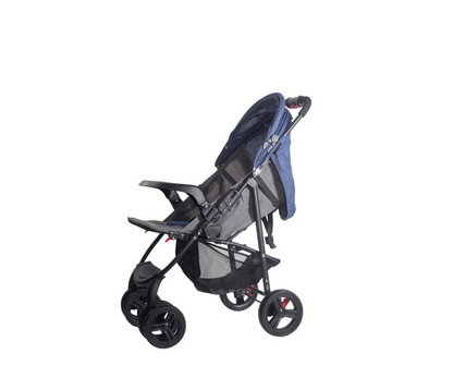 Coche 4 En 1 Negro | Celeste - Peke