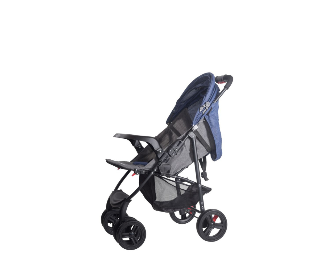 Coche 4 En 1 Negro | Celeste - Peke