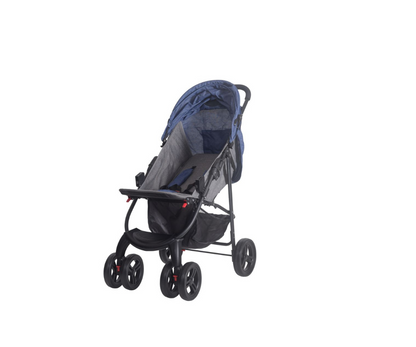 Coche 4 En 1 Negro | Celeste - Peke