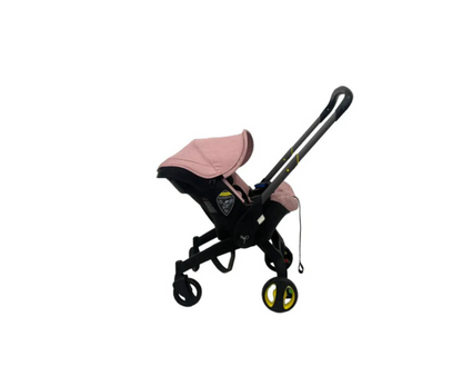 Coche Con Asiento De Auto Sin Base | Rosado - Born