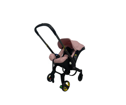 Coche Con Asiento De Auto Sin Base | Rosado - Born