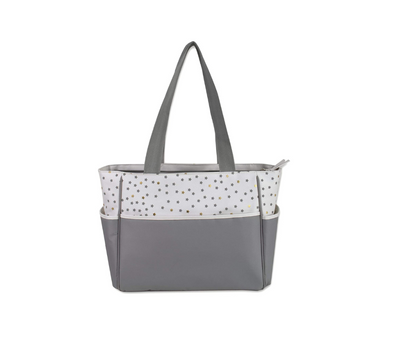 Pañalera Gris Estrellita Baby Essentials Ad Sutton