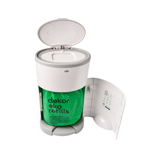 Basurero Eko Classic  | White - Dekor