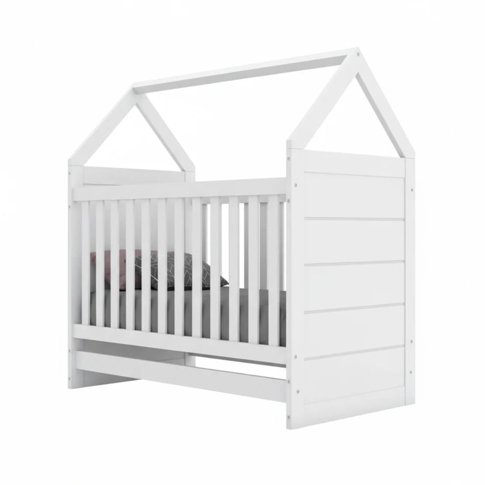 Cuna Convertible Montessori Blanca